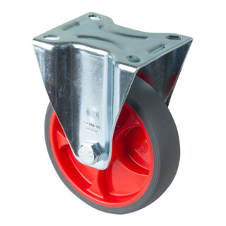 BS Rollen Bockrolle L410.B44.03 Rad Ø 125mm 120kg Stahl verzinkt