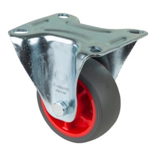 BS Rollen Bockrolle L410.B44.03 Rad Ø 80mm 100kg Stahl verzinkt