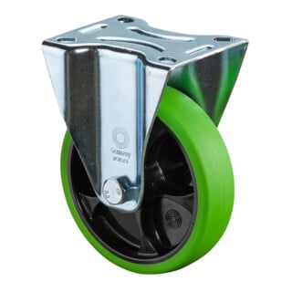 BS Rollen Bockrolle L410.B44.04 Rad Ø 125mm 120kg Stahl verzinkt