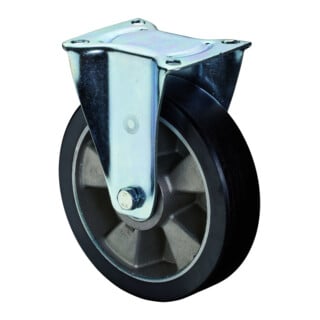 BS Rollen Bockrolle L410.B91 Rad Ø 200mm 300kg Stahl verzinkt