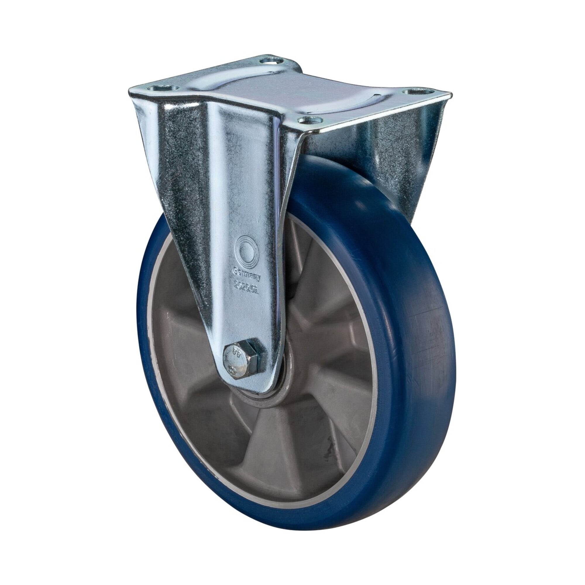 BS Rollen Bockrolle L410.B92 Rad Ø 80mm 155kg, Stahl verzinkt