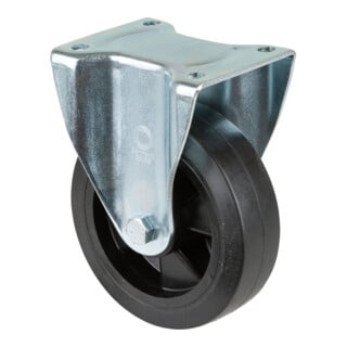 BS Rollen Bockrolle L610.B60 Ø 160mm B 50mm 250kg Anschraubplatte schwarz
