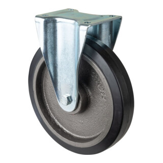 BS Rollen Bockrolle L610.B81 Ø 250mm B 50mm 500kg Anschraubplatte schwarz