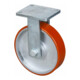 BS Rollen Bockrolle Poly auf Gussf. 300 mm-1