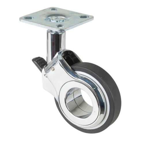 BS Rollen Design-Lenkrolle mit Feststeller (F381.060)