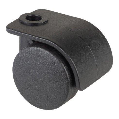 BS Rollen Doppelrolle F77 ohne Feststeller Rad Ø 35mm Kunststoff