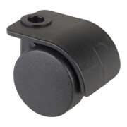 BS Rollen Doppelrolle F77 ohne Feststeller Rad Ø 35mm Kunststoff