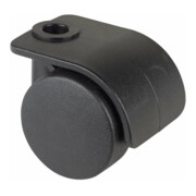 BS Rollen Doppelrolle F77 ohne Feststeller Rad Ø 35mm Kunststoff