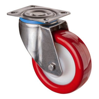 BS Rollen Edelstahl Schwerlastrollen (HS100.B28.127)