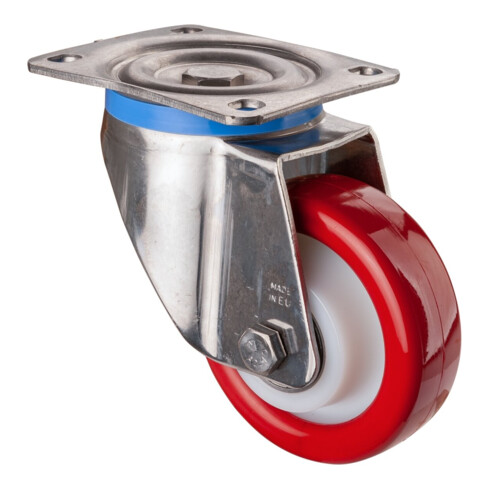 BS Rollen Edelstahl Schwerlastrollen (HS100.B71.126)