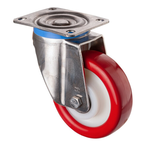 BS Rollen Edelstahl Schwerlastrollen (HS100.B71.160)