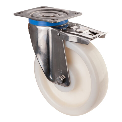 BS Rollen Edelstahl Schwerlastrollen (HS120.B14.204)