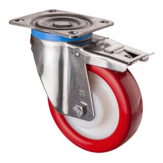 BS Rollen Edelstahl Schwerlastrollen (HS120.B27.160)