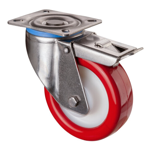 BS Rollen Edelstahl Schwerlastrollen (HS120.B28.127)