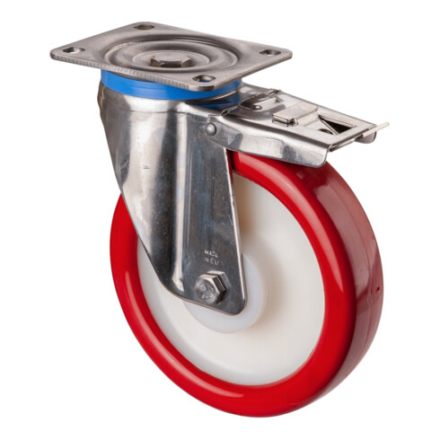 BS Rollen Edelstahl Schwerlastrollen (HS120.B28.202)