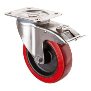 BS Rollen Edelstahl Transportrolle (H120.B21.160)