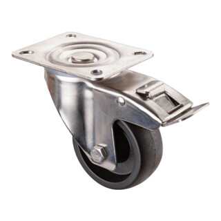BS Rollen Edelstahl Transportrolle (H120.B22.081)