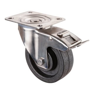 BS Rollen Edelstahl Transportrolle (H120.B22.102)