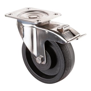 BS Rollen Edelstahl Transportrolle (H120.B22.160)