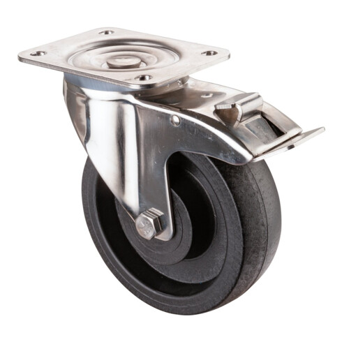 BS Rollen Edelstahl Transportrolle (H120.B22.160)