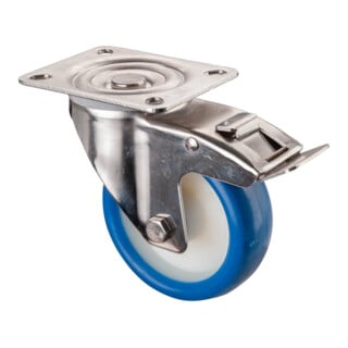 BS Rollen Edelstahl Transportrolle (H120.B32.101)