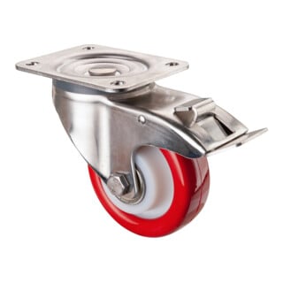 BS Rollen Edelstahl Transportrolle (H120.B71.126)
