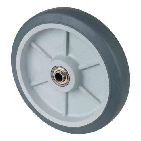 BS Rollen Ersatzrad D.150mm Trgf. 100kg Gum.Achs-D.10mm Nabenl.38mm