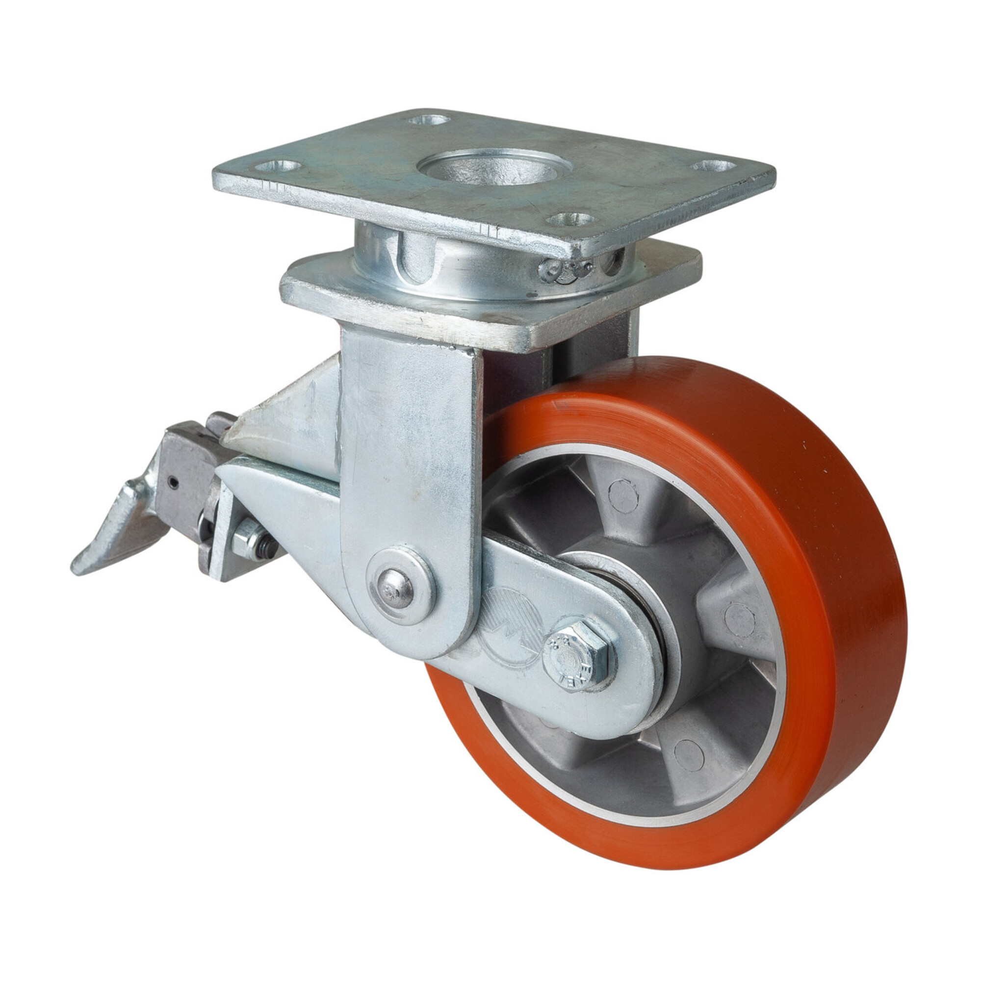 BS Rollen Gefederte Schwerlastrolle (T100.B90.150)