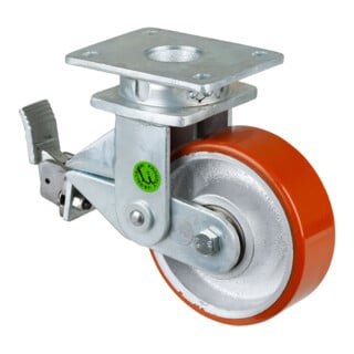 BS Rollen Gefederte Schwerlastrolle (T100.C10.150)