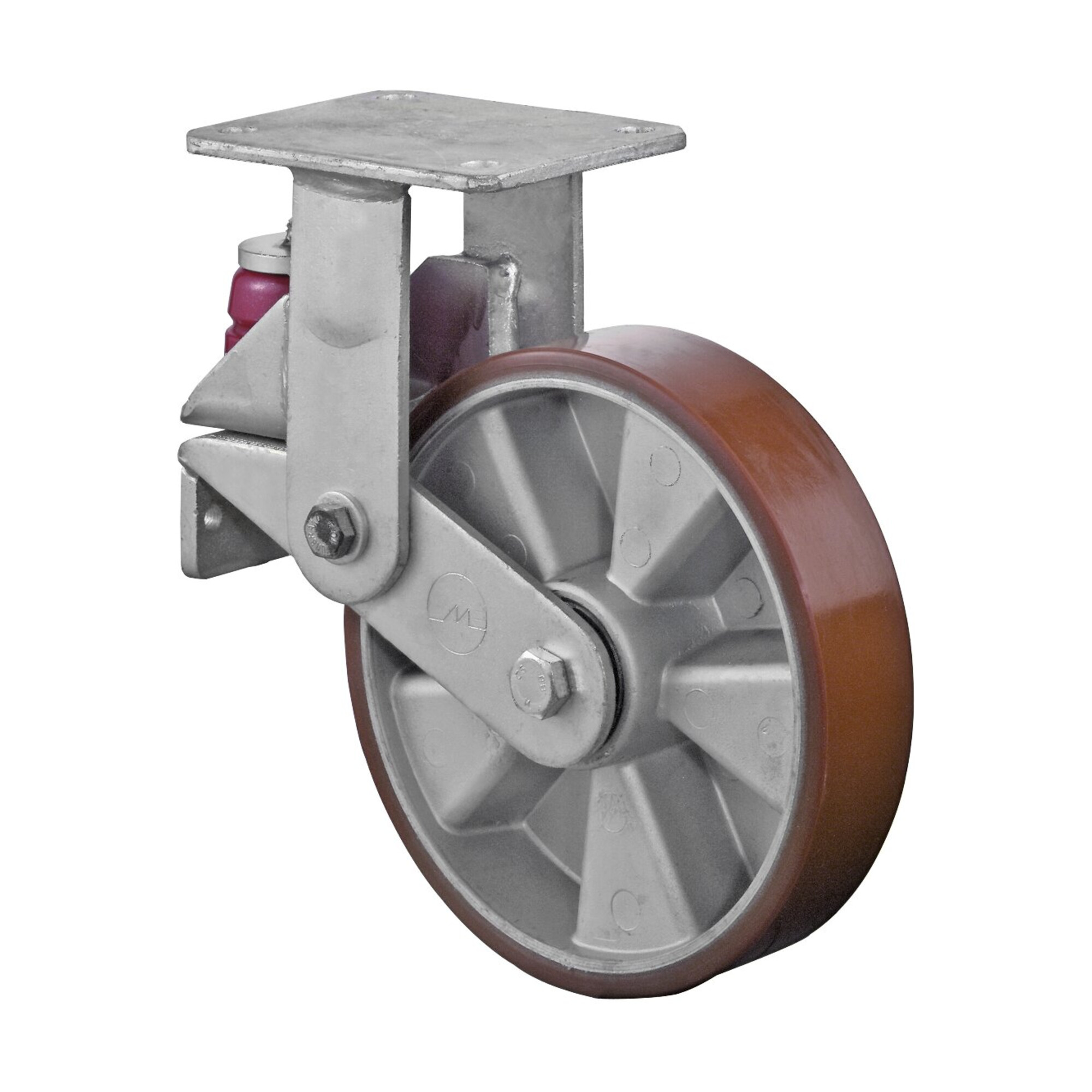 BS Rollen Gefederte Schwerlastrolle (T110.B90.200)