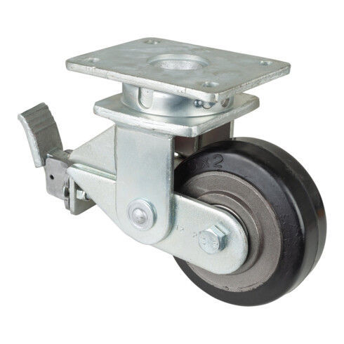 BS Rollen Gefederte Schwerlastrolle (T120.B81.125)