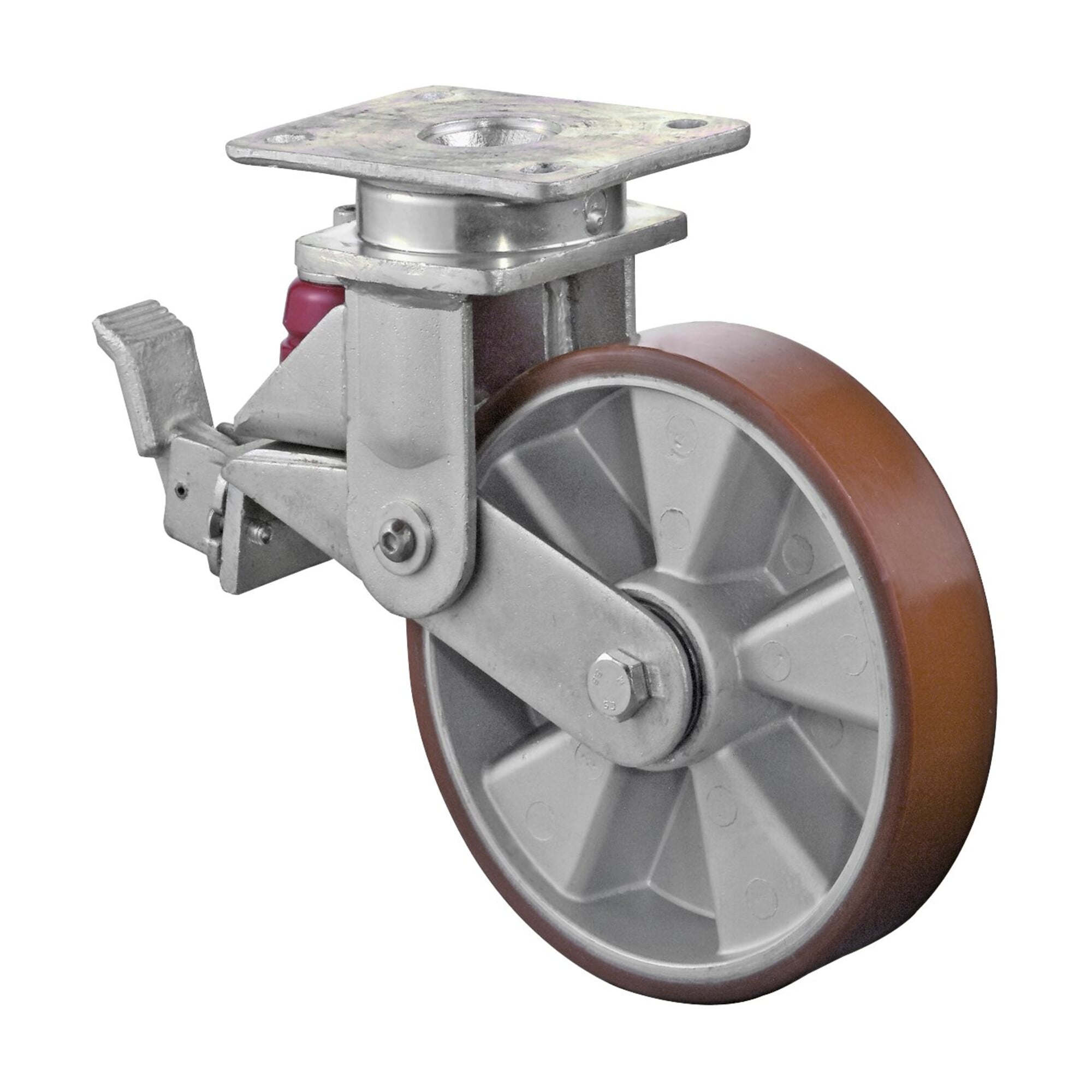 BS Rollen Gefederte Schwerlastrolle (T120.B90.200)