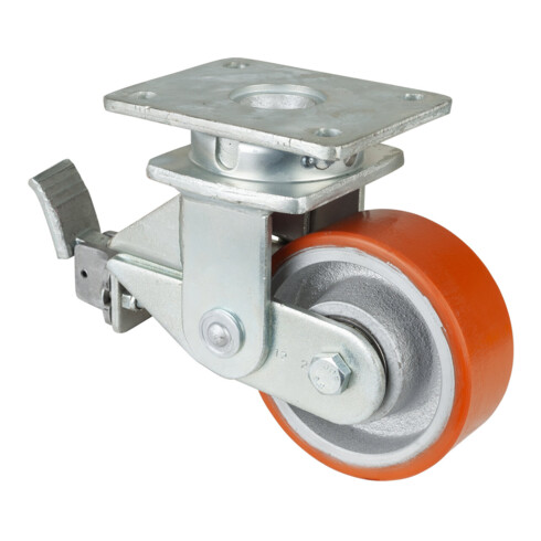 BS Rollen Gefederte Schwerlastrolle (T120.C10.125)