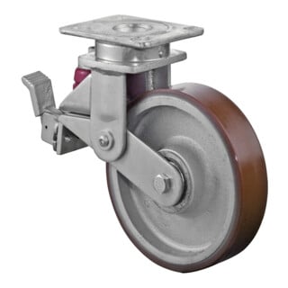 BS Rollen Gefederte Schwerlastrolle (T120.C10.200)