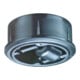 BS Rollen Glocke G87, Ø 52mm ohne Feststeller zum Einpressen Kunststoff schwarz-1