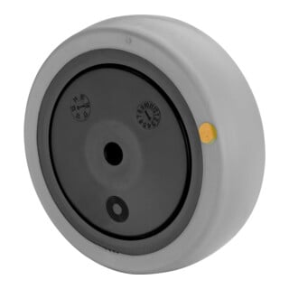 BS Rollen Gummirad A89.075 Raddurchmesser 75 mm