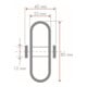 BS Rollen Gummirad B55.080 Raddurchmesser 80 mm
