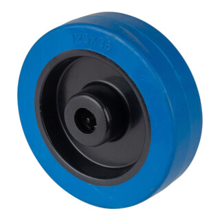 BS Rollen Gummirad B61.125 Raddurchmesser 125 mm