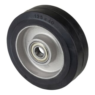 BS Rollen Gummirad B80.127 Raddurchmesser 125 mm