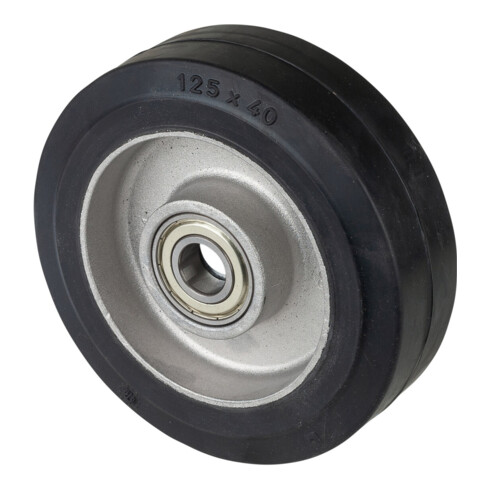 BS Rollen Gummirad B80.127 Raddurchmesser 125 mm