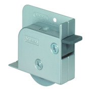 BS Rollen Kastenrolle G92, Ø 50mm mit Feststeller zum Anschrauben TPR, grau