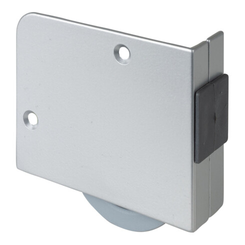 BS Rollen Kastenrolle G93, Ø 50mm ohne Feststeller zum Anschrauben TPR, grau