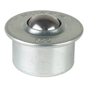 BS Rollen Kugelrolle E32.015 Stahl, Durchmesser 15 mm