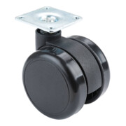 BS Rollen Kunststoff Doppelrolle (F75.060.PL)