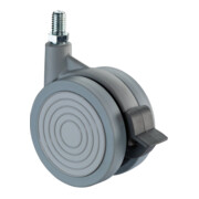 BS Rollen Kunststoff Doppelrolle mit Feststeller (F341.061)