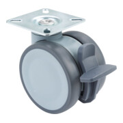 BS Rollen Kunststoff Doppelrolle mit Feststeller (F411.075)