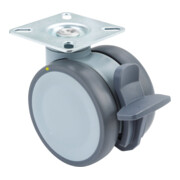 BS Rollen Kunststoff Doppelrolle mit Feststeller (F431.075)