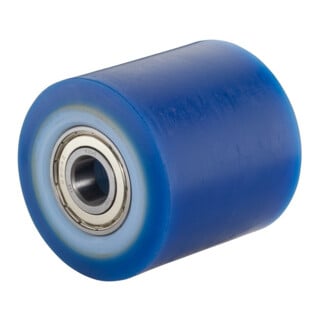 BS Rollen Kunststoffrad C42 Ø 82 mm blau 87 Shore A 750 kg