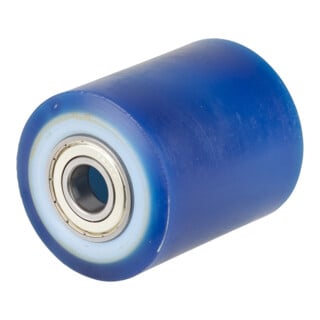 BS Rollen Kunststoffrad C42 Ø 82 mm blau 87 Shore A 850 kg