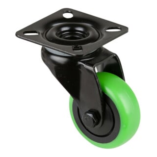 BS Rollen Lenkrolle A800.A85.04 Ø 50mm B 20mm 50kg TPR